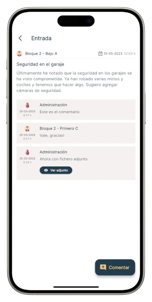 App para pagos en Comunidades