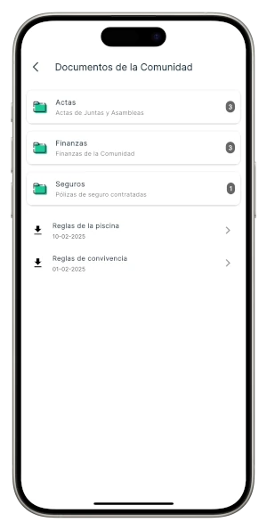 App para reservas en Comunidades
