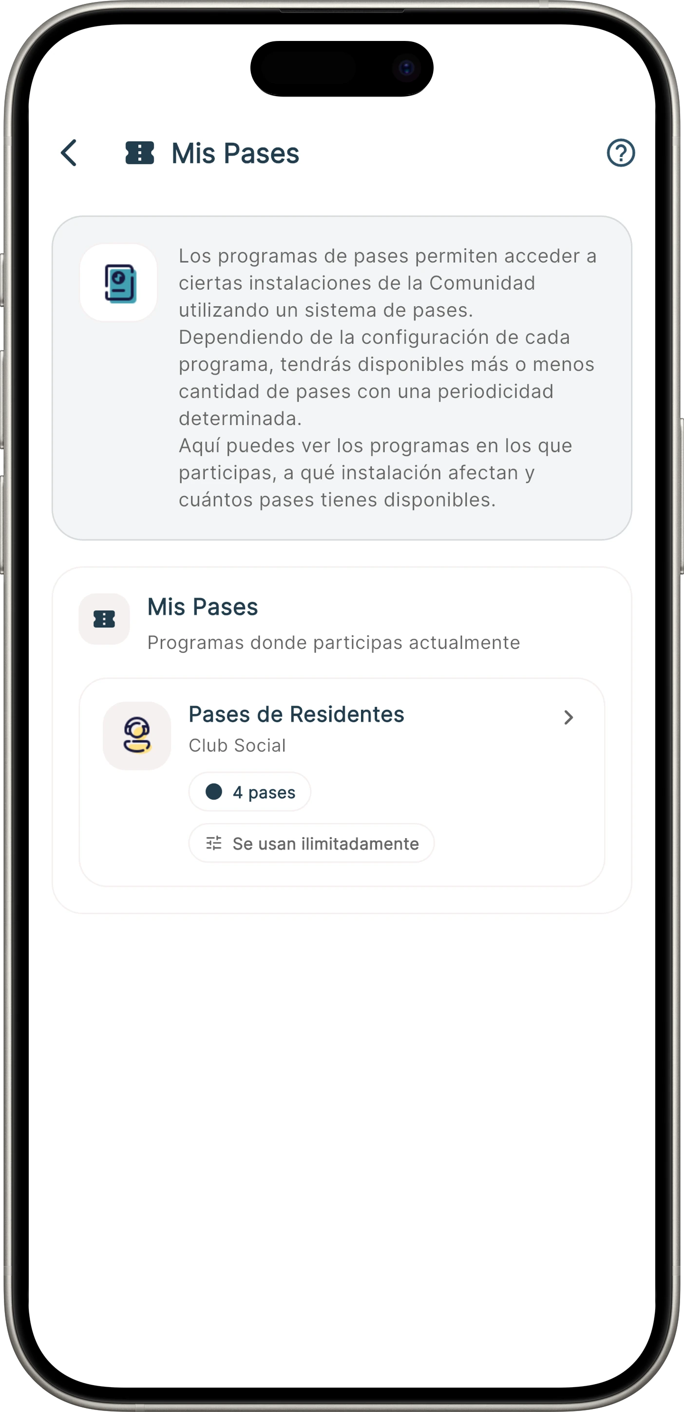 Credenciais QR temporais