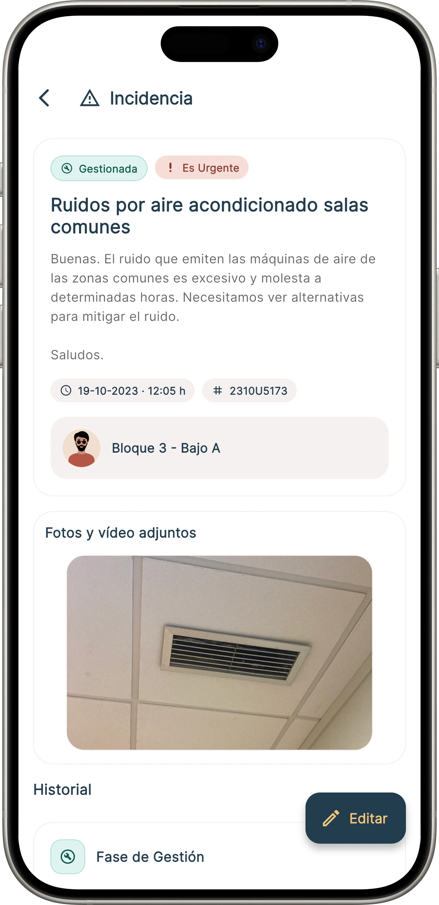 Recibe y resuelve incidencias desde el terreno