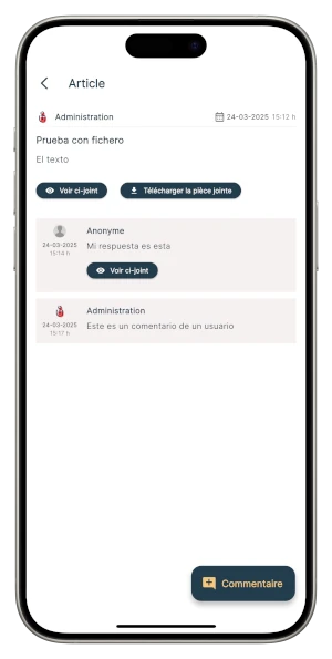 App pour les paiements dans les communautés