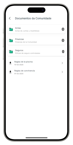 App para reservas en Comunidades
